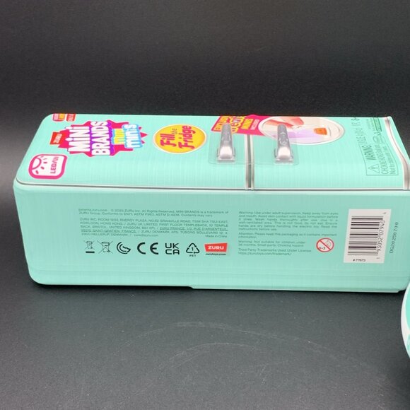 Zuru Mini Brands Mini Minis "Fill The Fridge" Playset Target Exclusive + 2 Balls - Picture 7 of 8